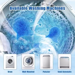 Pluisvanger wasmachine 6 stuks - herbruikbaar - voor kattenhaar en pluisjes - efficiënte reiniging - ShopVlot — thumbnail 3