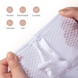1 Pcs Trekkoord Waszak, 70×90cm Mesh Waszak voor Delicate Kleding, Sterke en Duurzame Netwaszak voor Wasmachine — thumbnail 5