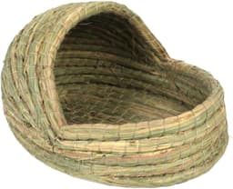 Hasenbett, Stroh-gewebtes Lukenhaus, Kleintierbett für Kaninchen, Frettchen, weiche Funktion, leicht zu reinigende Funktion, Haustierwerkzeug, Käfigzubehör für Vogelstall, Bauernhofzucht — thumbnail 1
