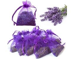 Geurzakjes met lavendel voor kast en opslag, natuurlijke kamergeur voor wasgoed en kleding