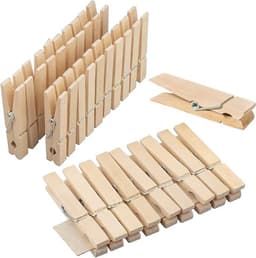 Decoratieve houten wasknijpers set, 30 stuks Allecto Plus — thumbnail 1