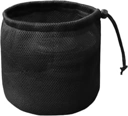 Wasknijpertas Opbergtas - Klemmenhouder Organizer - Wasknijpers Opbergen - Ademend Mesh Materiaal - 14 x 16 cm - Zwart — thumbnail 1