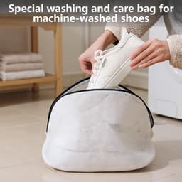 9-delige set wasnet wasmachine, mesh, drievoudige dikte, net, wasmachine, sets in meerdere maten, herbruikbaar, waszak, schoenen, wasmachine voor sneakers — thumbnail 3