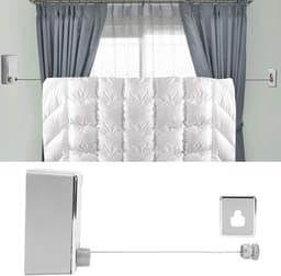 Retractable Clothesline Wall-Mounted Stainless Steel Clothes Drying Laundry Line Durable Indoor Balcony Retracting - ShopVlot — thumbnail 5
