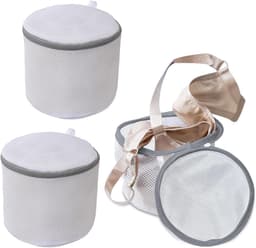 SnelShoppen - 3 Stuks Wasnetten Beha voor Wasmachine, 17 x 15 cm, Duurzame Waszakken voor Ondergoed, Schoenen, Fijne Wasnetjes, Herbruikbaar Polyester — thumbnail 1