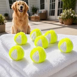 SnelShoppen - 16 stuks wasballen voor wasmachine, pluisballen, herbruikbaar, dierenhaarverwijderaar, nylon en PP, microvezel, ideaal voor kleding en k — thumbnail 4