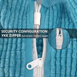 SnelShoppen - 2 Stuks Schoenwaszakken, Ademend Chenille Schoenwaszak met Rits, Waszak voor Wasmachine en Droger, Perfect voor Schoonmaken van Schoenen — thumbnail 2