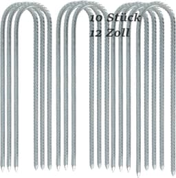 Solidchoice - 10 Stuks 30 cm Grondankers voor Tenten en Tuin — thumbnail 1