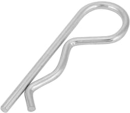 Dailygoods- Goupille B-Type 10 Stuks - Gegalvaniseerd Ijzer - Duurzaam - Haarspeld - Industrieel Gebruik - Afmetingen 3*60mm - Splitpen — thumbnail 2