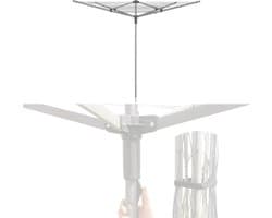 ApexArte® Droogmolen met Voet voor Camping & Thuis - Wasrek Staand - Droogrek Inklapbaar