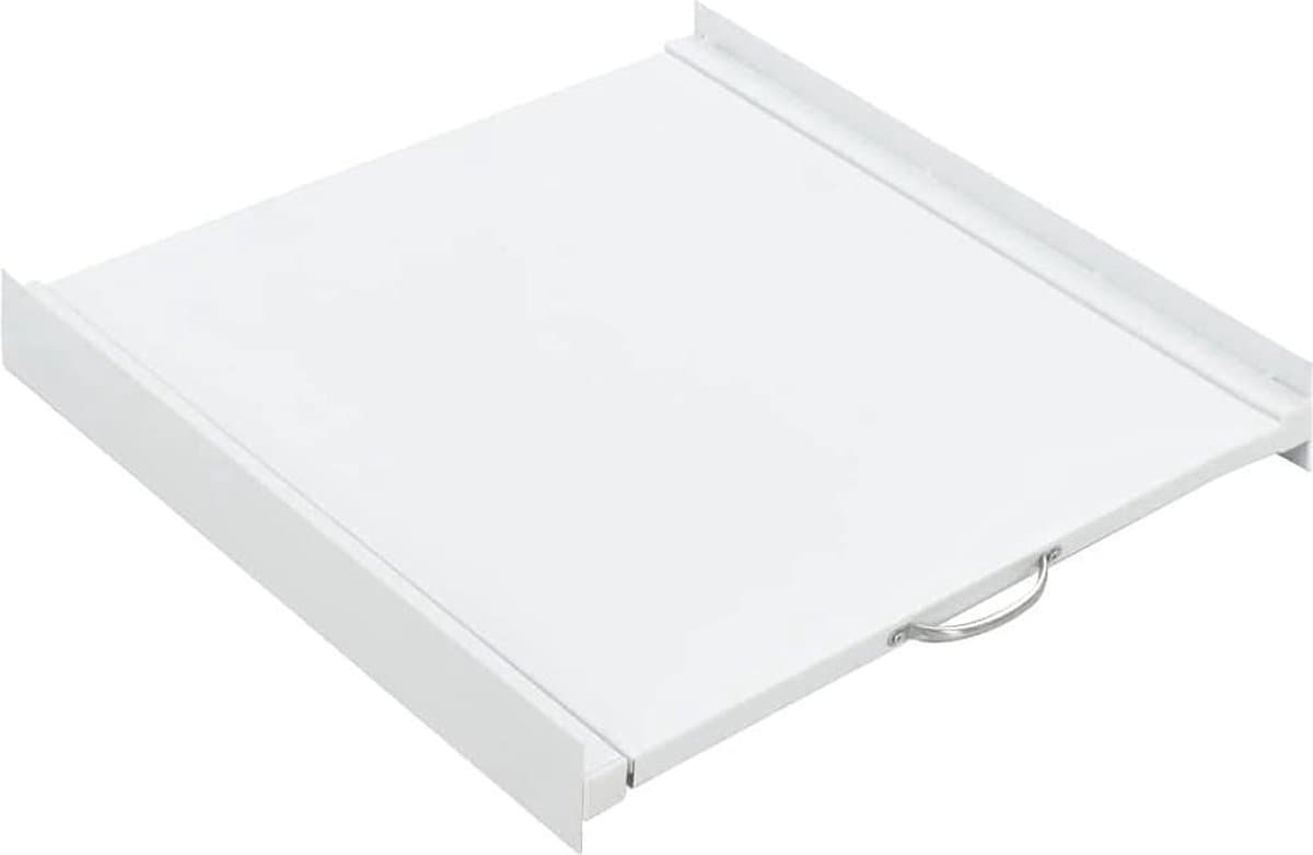 TUSSENSTUK WASMACHINE DROGER -VIDAXL TIMEDIATE KIT Frame voor drogers op wasmachine met pull-out lade.Visit de Vidaxl Store - (WK 02122) — afbeelding 1