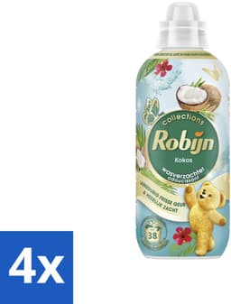 Robijn – Wasverzachter – Kokos Sensation – 765 ml - Voordeelverpakking - 4 stuks — thumbnail 1
