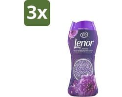 3 x Lenor Unstoppables – Geurbooster – Amethyst – 210 g - Geurbooster Was - Wasgeur - Wasgeur Intens - Wasgeur Langdurig - Wasgeur Amethyst