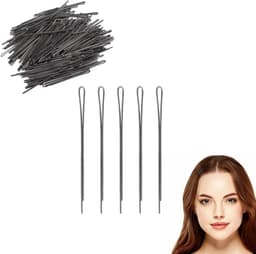 Set van 10 Zwarte Haarspeldjes voor Kapsels | Stevige Klem voor Knot en Opsteken | Anti-Slip Clips voor Vrouwen en Meisjes — thumbnail 1