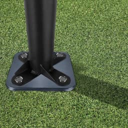 Parasol Grondanker - Parasolhouder Bodem - Terras Stabiliseren - Ruimtebesparend Inbouwmodel - 40 cm Hoog - Donkergrijs — thumbnail 5