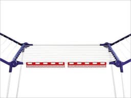 Dailygoods- Droogrek Winddicht - 4 Stuks - Kunststof Hangers - Compact Formaat - Voor Sokken/Ondergoed - Optimale Luchtcirculatie - Wasrek — thumbnail 4