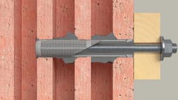 Draadpluggen - Netpluggen - Bevestigen met ankers - Brandwerend R120 - 12x85 mm - Grijs — thumbnail 5