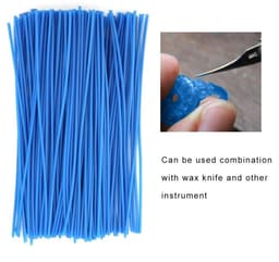 JHUBERS- Waslijn Gieten 2mm - Wasdraad - Wasvormmaterialen - Gereedschap voor Sieraden - Tandheelkundige Wasgieten - 100% Gloednieuw — thumbnail 4