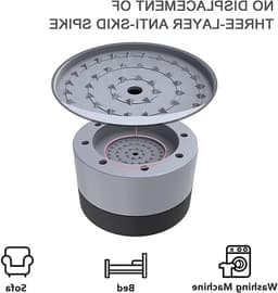 Vibratie Demper voor Wasmachine, Rubber Pads voor Antivibratie, Universele Vibration Dampening, Geluidsreductie en Stabiliteit — thumbnail 3