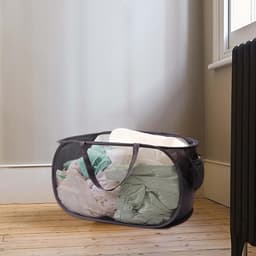 Opvouwbare Draagbare Vuilwasmand - Grote Inhoud - Roostermand - Speelgoed en Kleding - 58 x 36 x 36 cm . — thumbnail 5