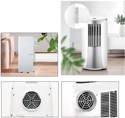 Dailygoods- Afvoerslang Universele Koppeling - 150mm Slang - Airco Aansluiting - Ventilatie Duct - ABS Materiaal - Snelle Warmteafvoer - Luchtafvoerslang — thumbnail 4