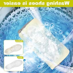 Schoenwaszakken voor de wasmachine - 2 stuks, ideaal voor het reinigen van sportschoenen en leren schoenen — thumbnail 5