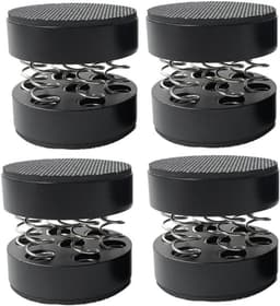 Isolatie Voeten Pads - Speaker Voetjes - Audio Verbeteren - Trillingen Dempen - 4 stuks - Zwart — thumbnail 1