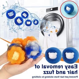 Effectieve haarverzamelaars voor wasmachines - 10 stuks voor het verwijderen van katten- en hondenhaar uit beddengoed en kleding — thumbnail 3