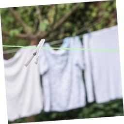 Nylon Waslijnen - Drooglijnen Kleding - Buiten Kleding Drogen - Winddicht Antislip - 5 stuks - Groen — thumbnail 2