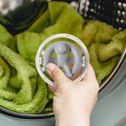 Wasmachine Pluisvanger - Haarfilter Drijvend - Kleding Schoon Houden - Herbruikbaar Anti-klit - 23 x 20 x 6 cm — thumbnail 2