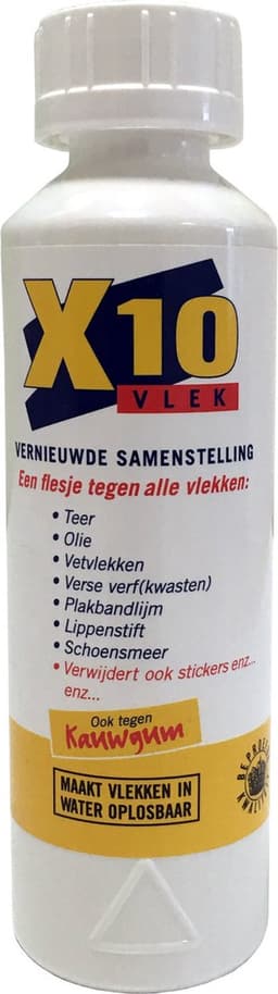 X10 Vlekken - 250 ml - Vlekverwijderaar — thumbnail 3