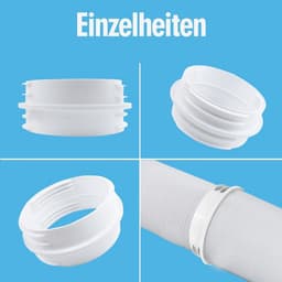 Afvoerslang voor Airco met Universele Adapter (130mm Binnen/150mm Buiten) — thumbnail 4