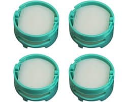 Vervangende Cartridges - Geur Neutralisator - Stofzuiger Fris - 4 Stuks Set - 41x41x25mm