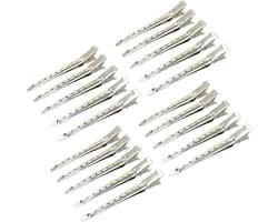 Professionele Haarspeld Zilver voor Kapper en Thuengebruik - Set van 20 Stuks, 9 cm