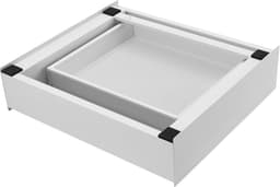 Stapelkit Met Lade - Wasstapelaar - Wasmachine Combineren - Universeel 60cm - 60x54cm - Wit — thumbnail 3