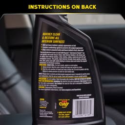 Meguiar’s Quik Interior Detailer 473ml – Interieurreiniger Auto – Voor Leer, Kunststof & Vinyl – Natuurlijke Finish — thumbnail 3