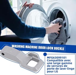 Wasmachineslot - deurhaak - slot voor wasmachine - deurscharnier voor LG - MFG63099101 — thumbnail 5