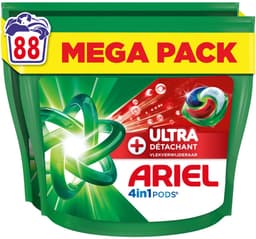 Ariel 4in1 Wasmiddel Pods Ultra Vlekverwijderaar - 2 x 88 stuks - Voordeelverpakking — thumbnail 2