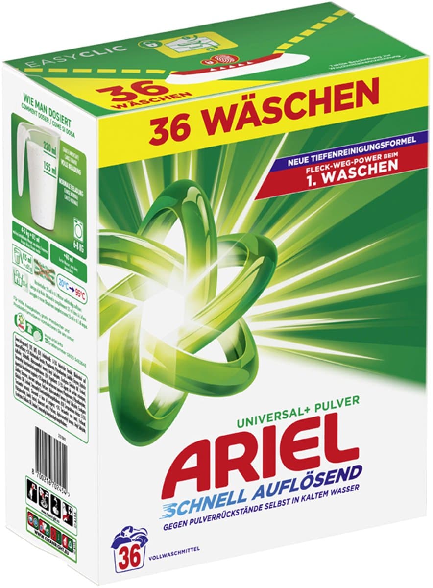 Ariel Waspoeder Universal+ - 1,98 kg — afbeelding 1