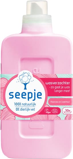 Seepje Wasverzachter Pioenroos en Cederhout 30 Wasbeurten - 750 ml — thumbnail 3
