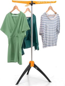 Sturdy Foldable Drying Rack - Standing Clothes Clothes Drying Rack — thumbnail 1