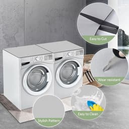 Allecto Plus - Stofbescherming Hoes voor Wasmachine en Koelkast - Wasmachine Stofhoes — thumbnail 3