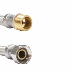 Flexibele Waterslang 3/4" - RVS, DVGW Gecertificeerd, 1000mm — thumbnail 2