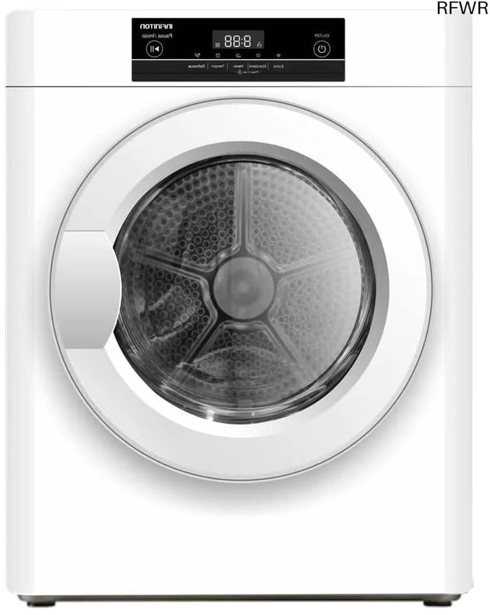 RFWR® Mini Wasdroger met LED-Sensoren en Anti-Rimpelfunctie – 3 kg — afbeelding 1