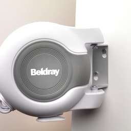 RFWR® Uitschuifbare Wäscheleine voor Binnen en Buiten, 26m Dubbele Drooglijn met Flexibele Wandbeugel — thumbnail 2