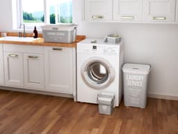 Kis Chic Home Wasbox - 60L - 44x35x61cm - Grijs — thumbnail 5