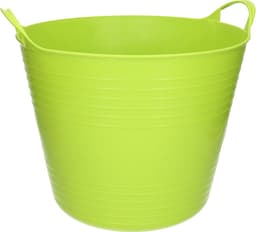 Excellent Houseware Flexibele emmer - groen - 27 liter - kunststof - 40 x 35 cm — thumbnail 2