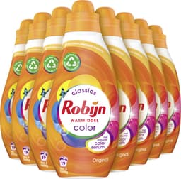 Robijn Klein & Krachtig Classics Color Vloeibaar Wasmiddel - 8 x 19 wasbeurten - Voordeelverpakking — thumbnail 2