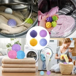 Wasballen voor wasmachine en droger, 12 stuks — thumbnail 3