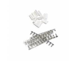 PH2.0 6-polige Female Connector Set 10 stuks met 60 Krimpcontacten